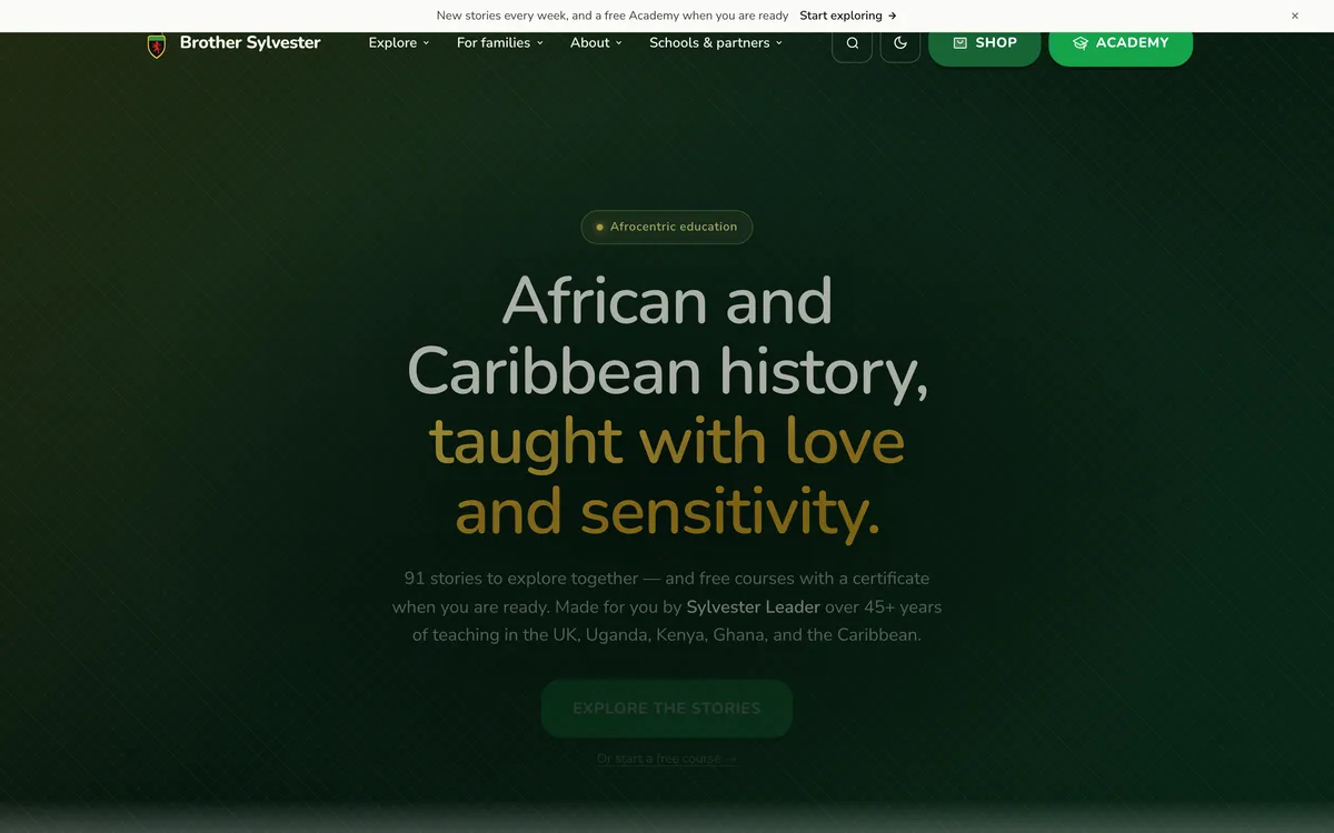 Brother Sylvester homepage